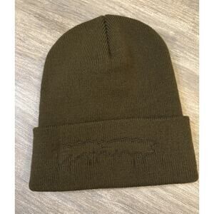 F*cking Awesome Drip Embroidered Beanie Hat 100% Acrylic Skater Streetwear